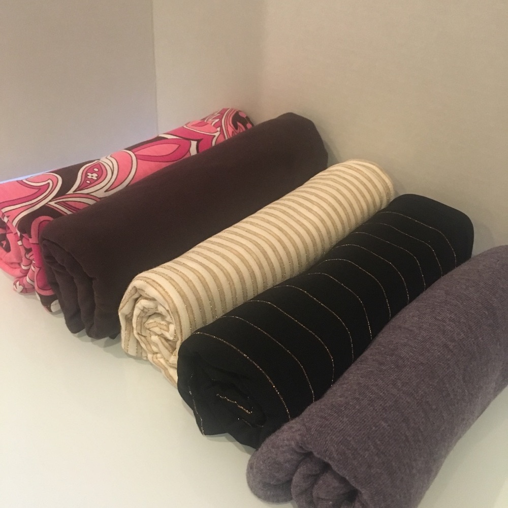 Bundle 5 premium jersey scarf shawl hijab scarf